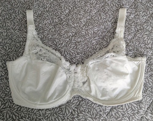White sarah underwired bra - m&s,